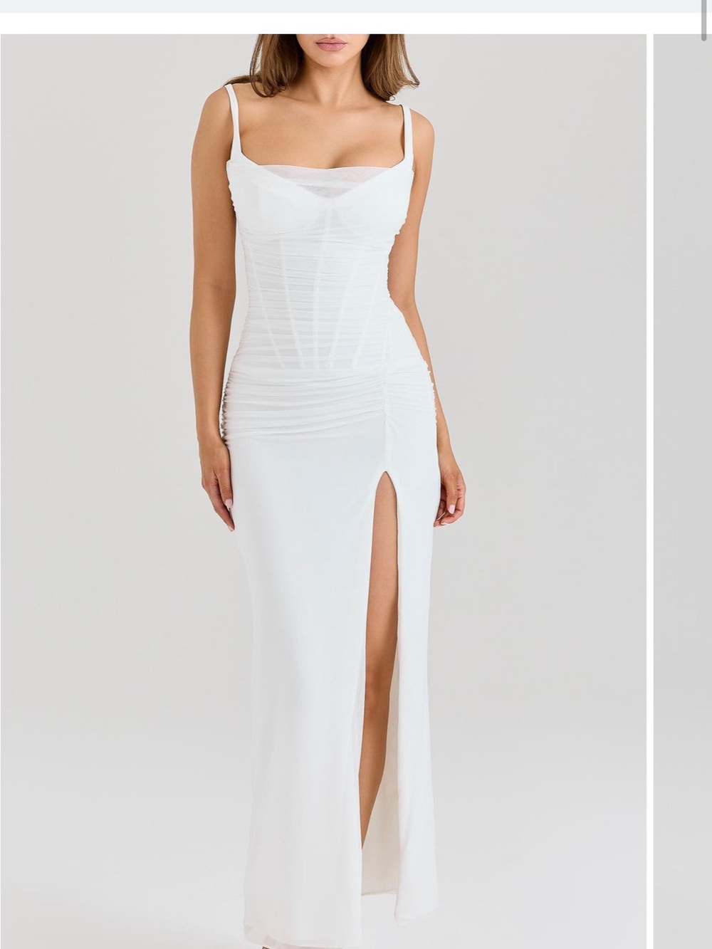 House of CB Lini Maxi Dress with High Thigh Slit